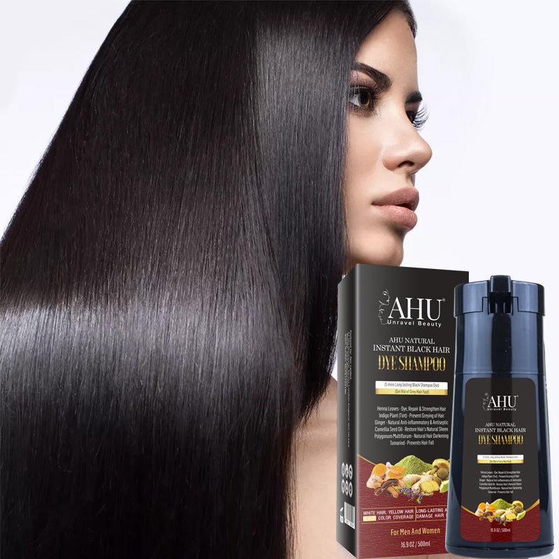 Natural Instant Black Hair Shampoo – AHU
