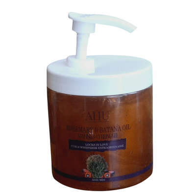 AHU Batana Oil & Rosemary Styling and Curling Gel (500ml)
